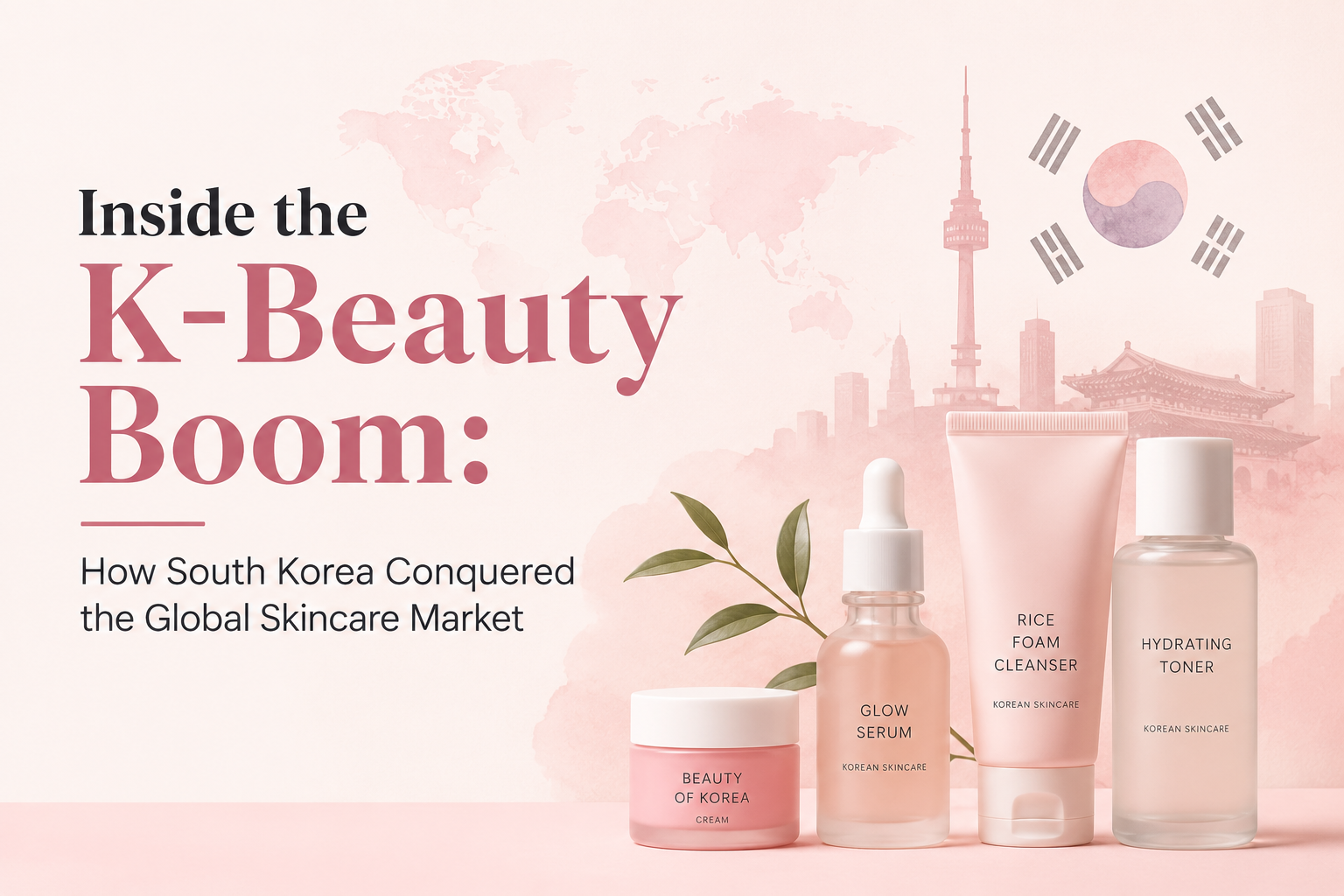 Inside the K-Beauty Boom: How South Korea Conquered the Global Skincare Market