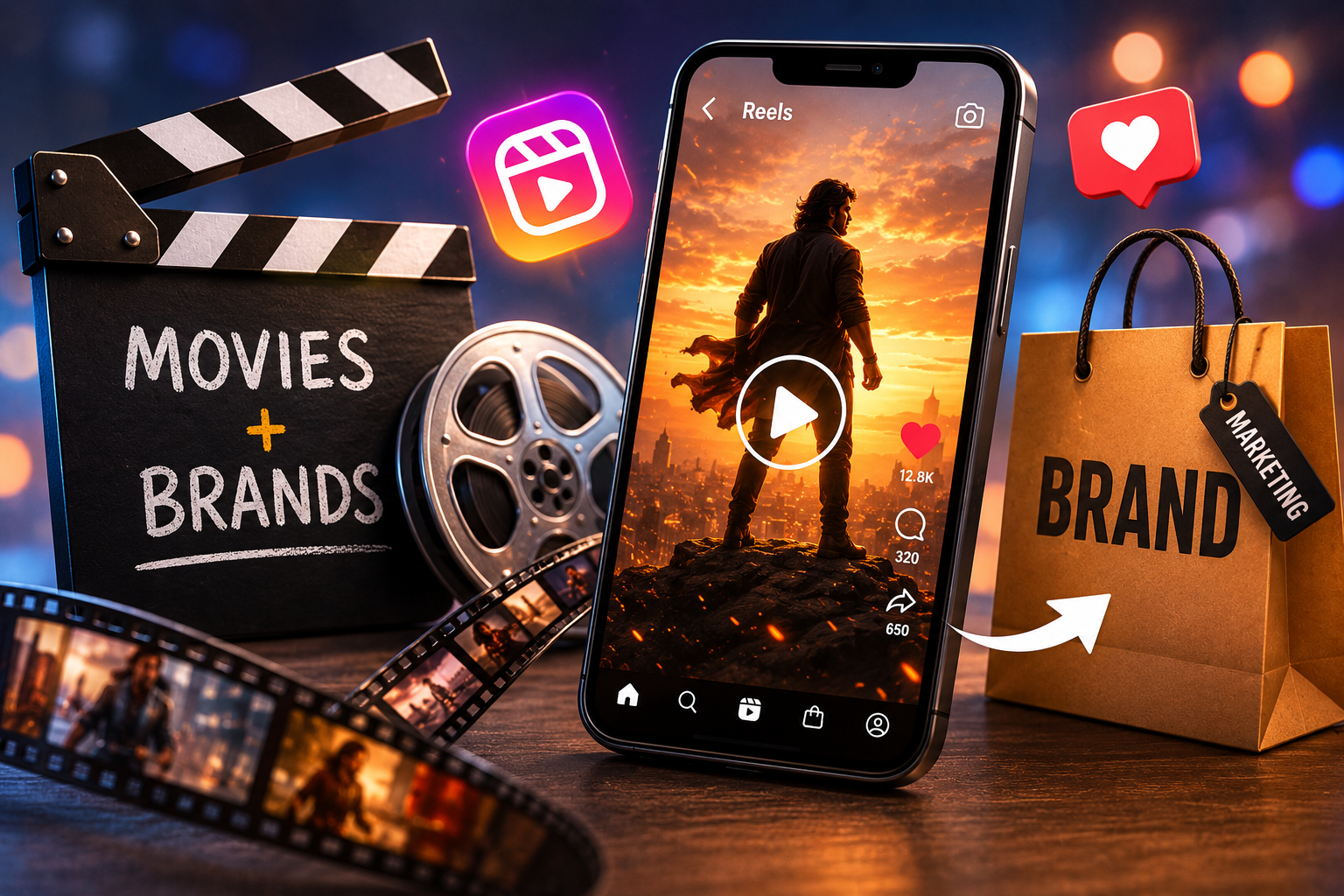 When Cinema Meets Commerce: How Brands Are Using Movie Clips in Reels for Modern Marketing
