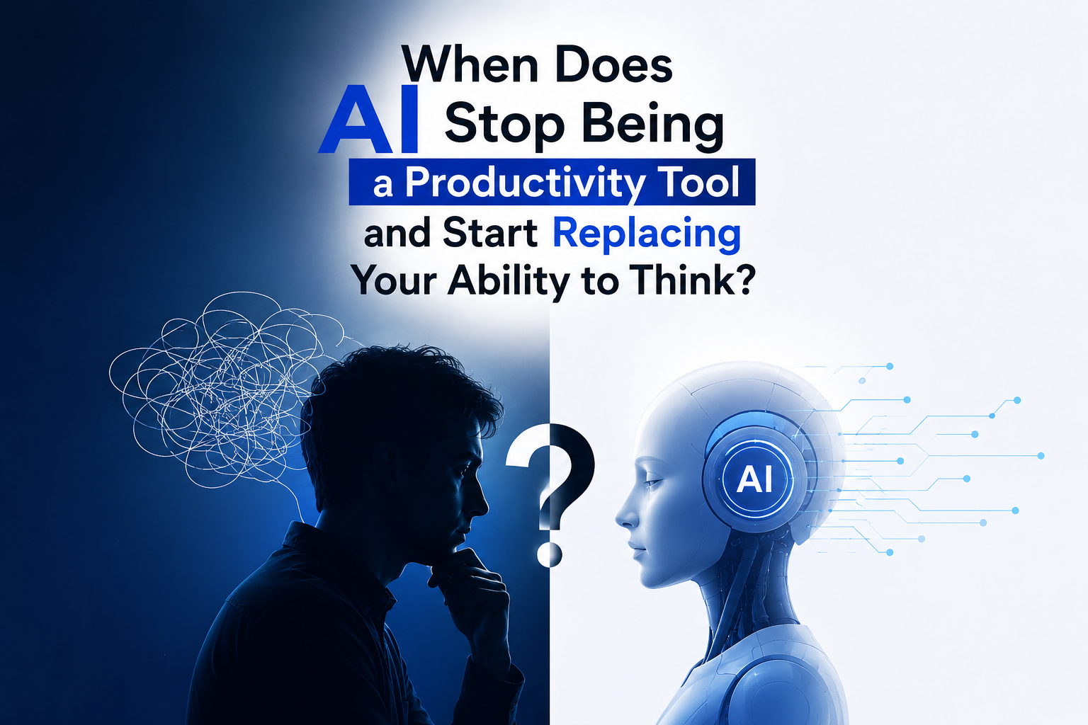 when does ai being stop a productivity tool