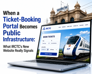 When a Ticket-Booking Portal Becomes Public Infrastructure: What IRCTC’s New Website Really Signals