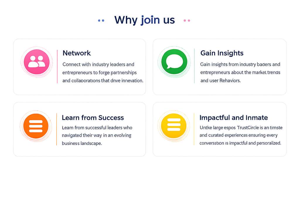 why join us