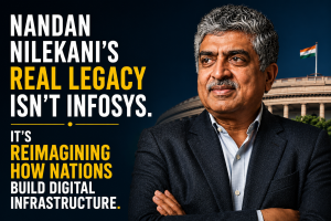 Nandan Nilekani’s Real Legacy Isn’t Infosys. It’s Reimagining How Nations Build Digital Infrastructure.