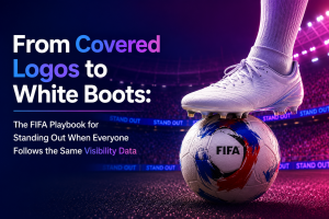 From Covered Logos to White Boots: The FIFA Playbook for Standing Out When Everyone Follows the Same Visibility Data