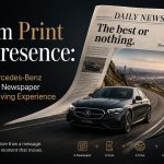 From Print to Presence: How Mercedes-Benz Turned a Newspaper into a Driving Experience
