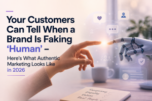 Your Customers Can Tell When a Brand Is Faking ‘Human’ – Here’s What Authentic Marketing Looks Like in 2026