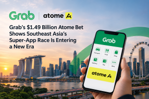 Grab’s $1.49 Billion Atome Bet Shows Southeast Asia’s Super-App Race Is Entering a New Era