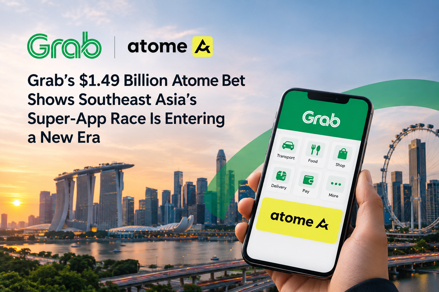 Grab’s $1.49 Billion Atome Bet Shows Southeast Asia’s Super-App Race Is Entering a New Era