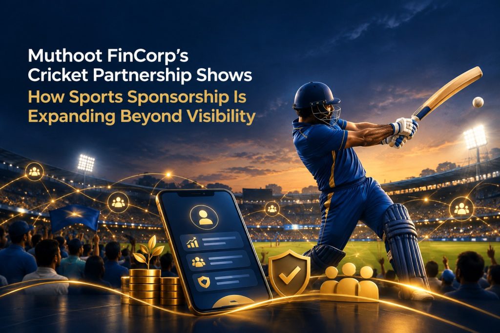 Muthoot FinCorp’s Cricket Partnership Shows How Sports Sponsorship Is Expanding Beyond Visibility