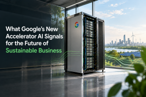 What Google’s New Accelerator AI Signals for the Future of Sustainable Business 