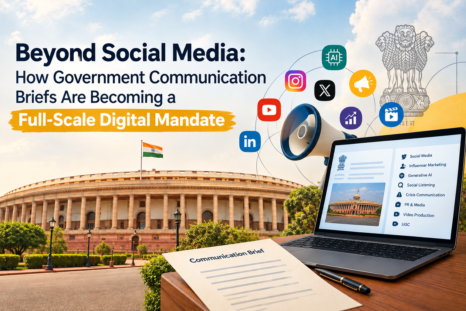 govt social media