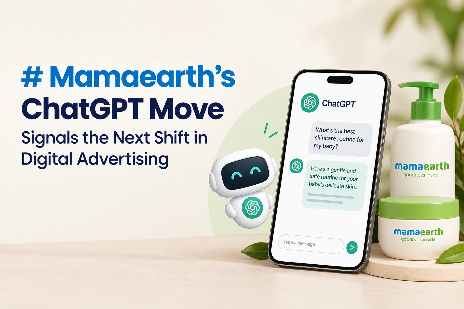 Mamaearth’s ChatGPT Move Signals the Next Shift in Digital Advertising