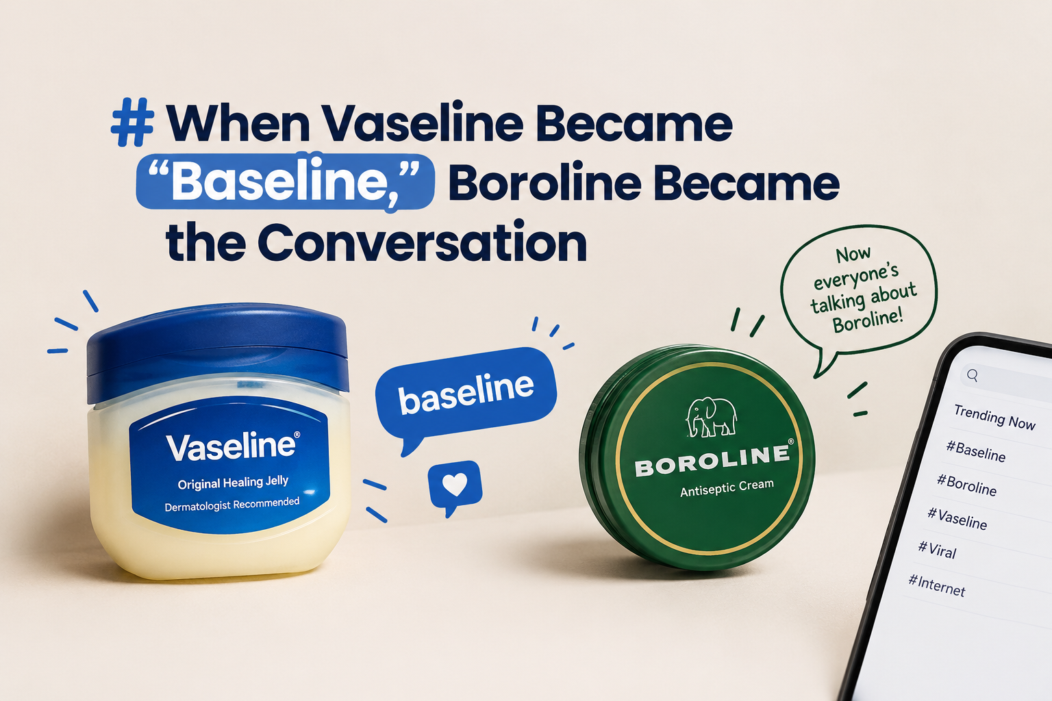 When Vaseline Became “Baseline,” Boroline Became the Conversation